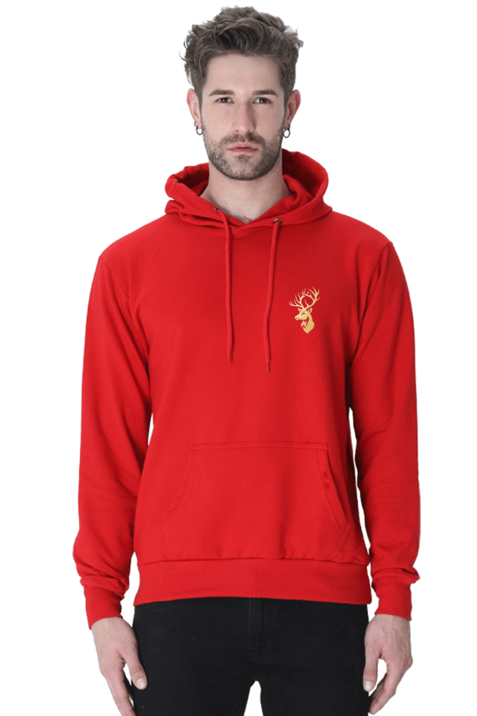 Red Men's StagsAllowed Hoodie