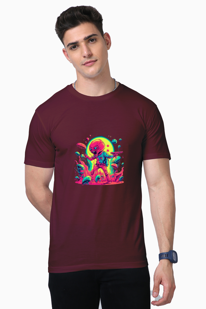 Men's Supima Alien Attack V3 T-Shirt