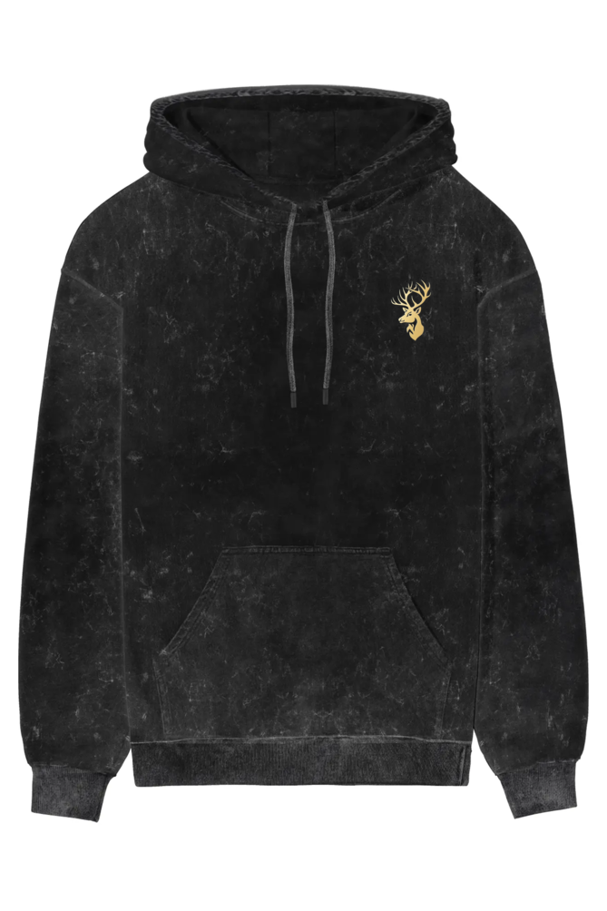 Men's StagsAllowed Acid Washed Hoodie
