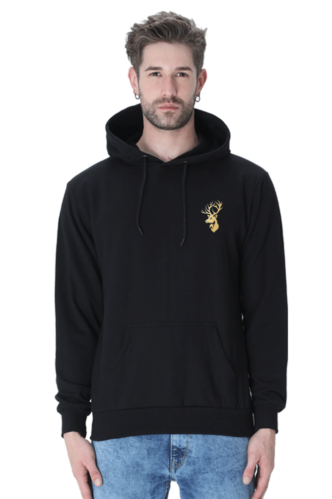 Black Men's StagsAllowed Hoodie
