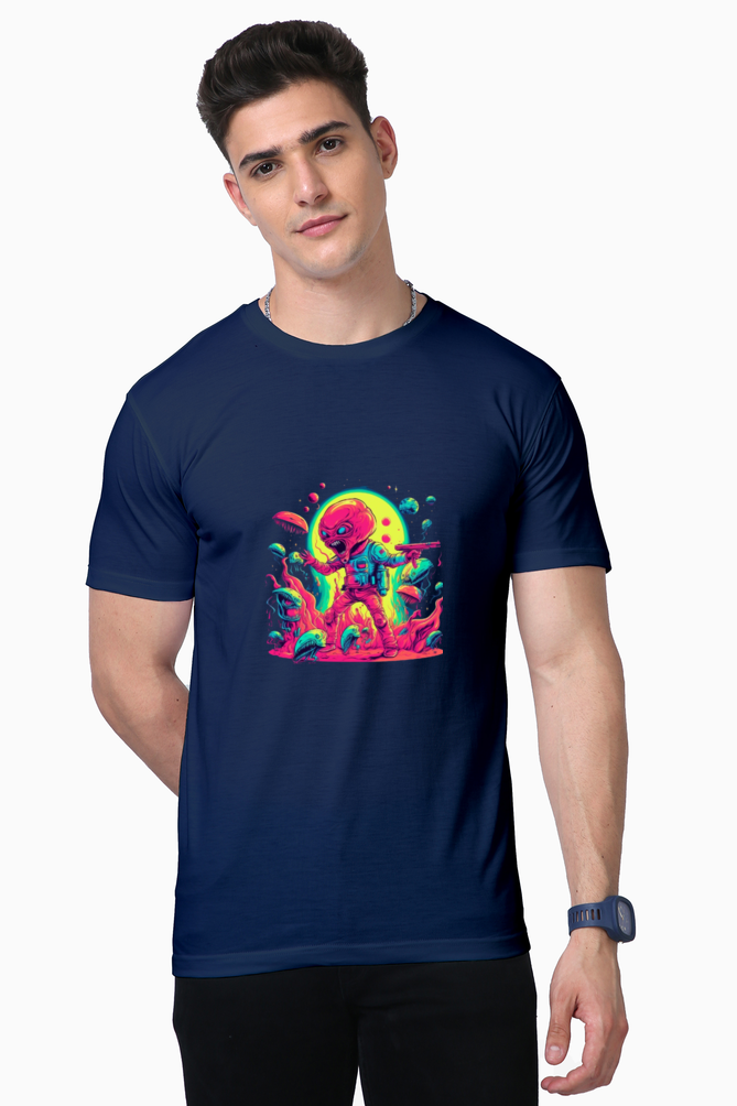 Men's Supima Alien Attack V3 T-Shirt