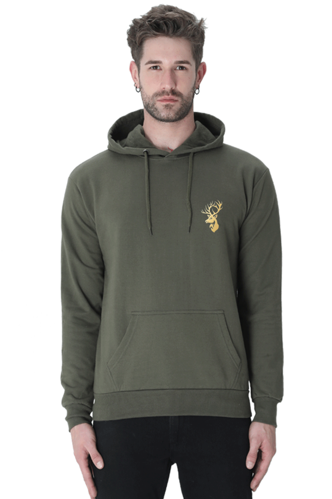 Olive Men's StagsAllowed Hoodie