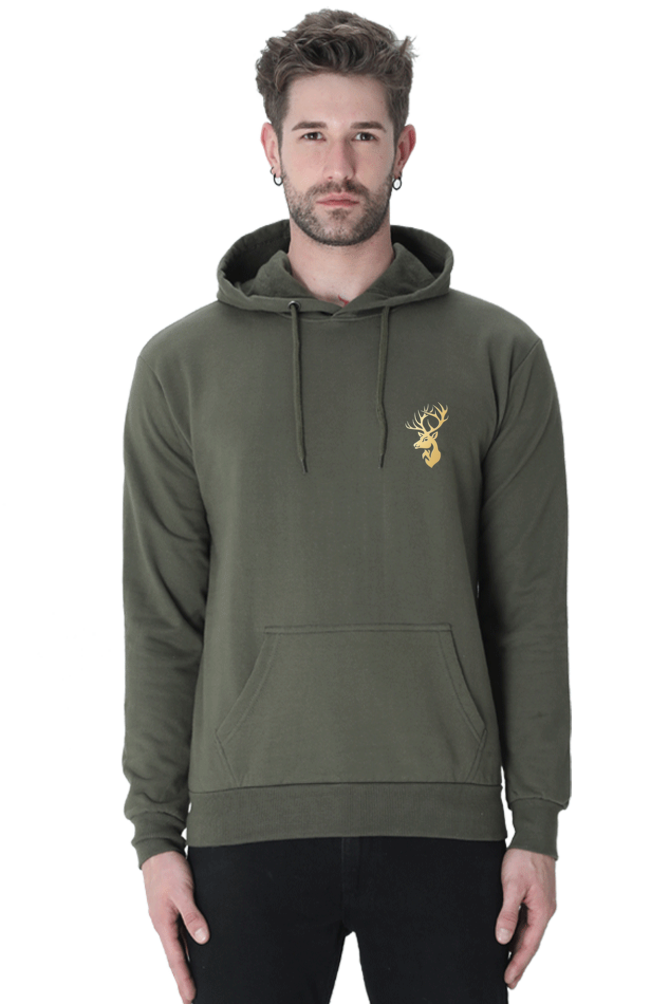 Olive Men's StagsAllowed Hoodie