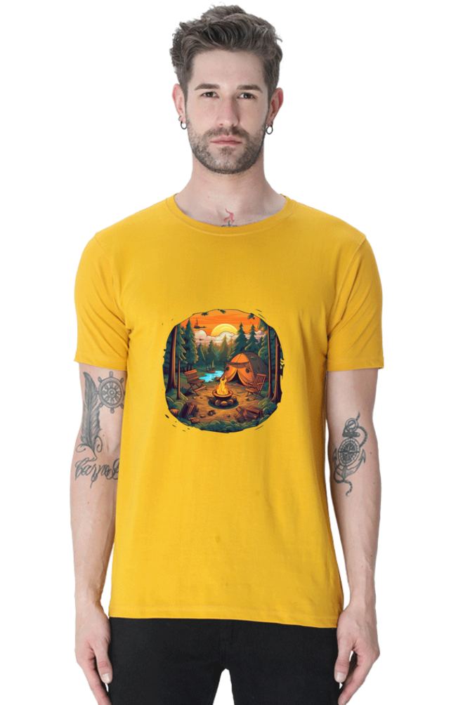 Men's Camping V1 Classic Crew T-Shirt
