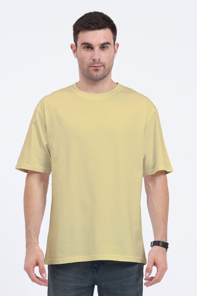 Men's Oversized Plain T-Shirt