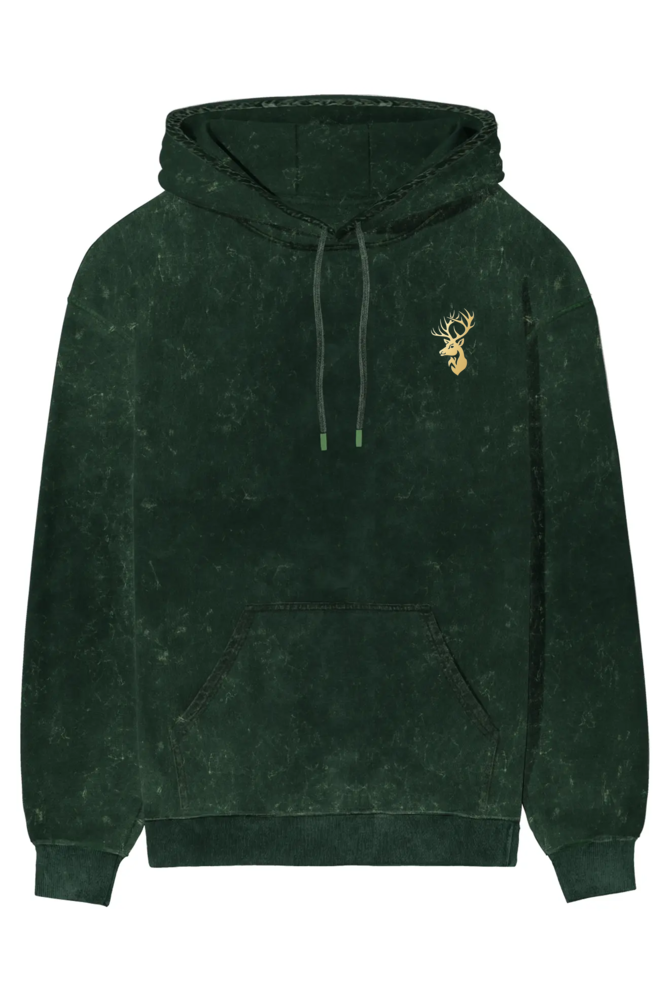 Men's StagsAllowed Acid Washed Hoodie