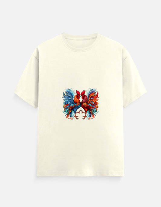Men's Desi Rooster Classic Crew T-Shirt