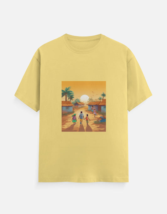 Men's Desi Village Kids Classic Crew T-Shirt