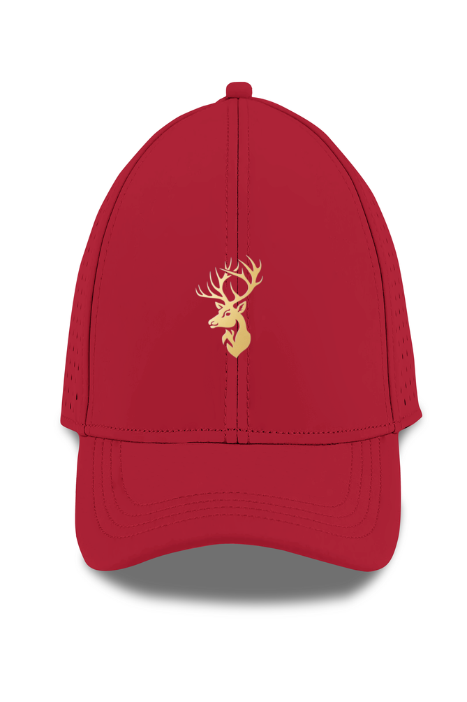men's stags allowed cap red