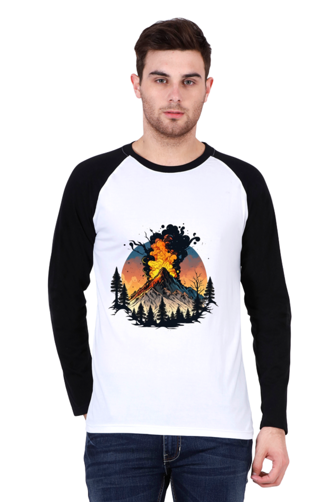 Men's Full Sleeve Volcano T-Shirt