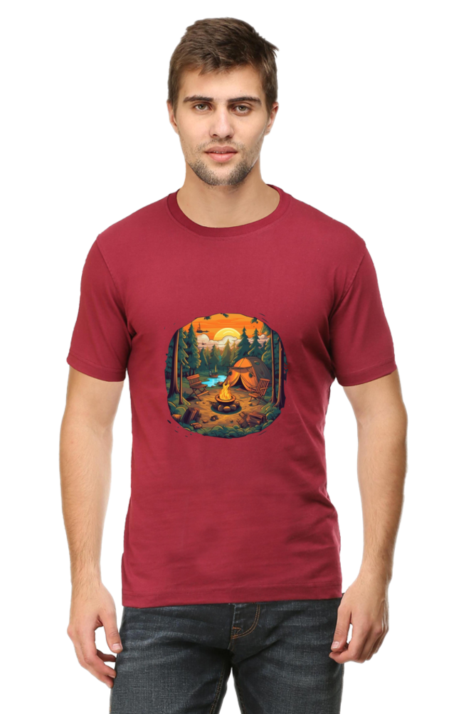 Men's Camping V1 Classic Crew T-Shirt