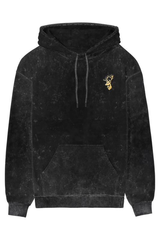 Men's StagsAllowed Acid Washed Hoodie