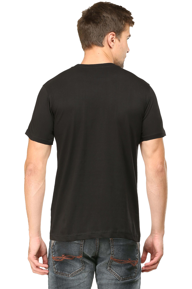 Men's V-Neck Water Falls T-Shirt
