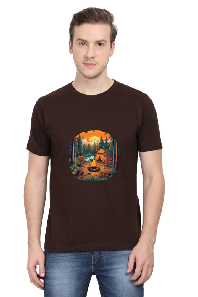 Men's Camping V1 Classic Crew T-Shirt
