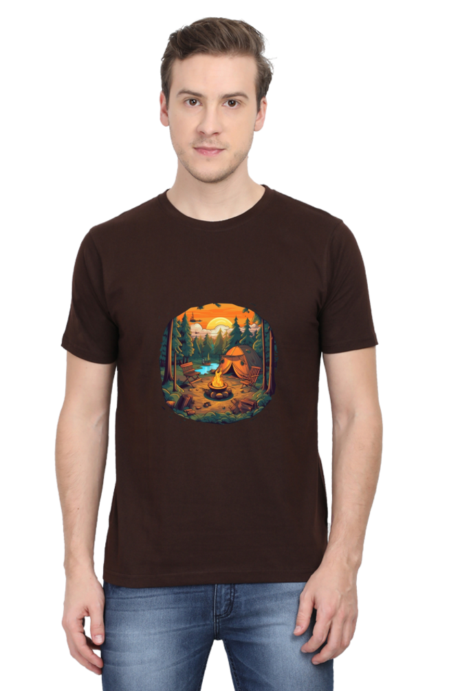 Men's Camping V1 Classic Crew T-Shirt
