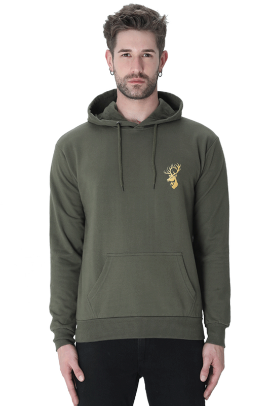 Olive Men's StagsAllowed Hoodie