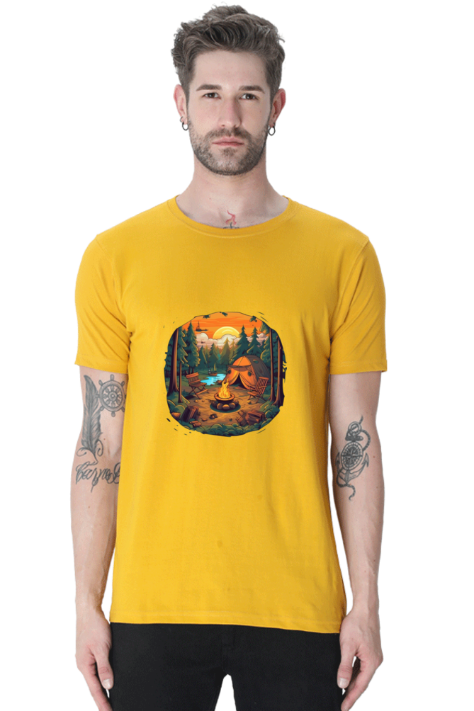 Men's Camping V1 Classic Crew T-Shirt