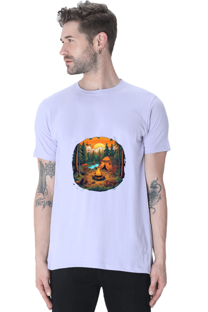Men's Camping V1 Classic Crew T-Shirt