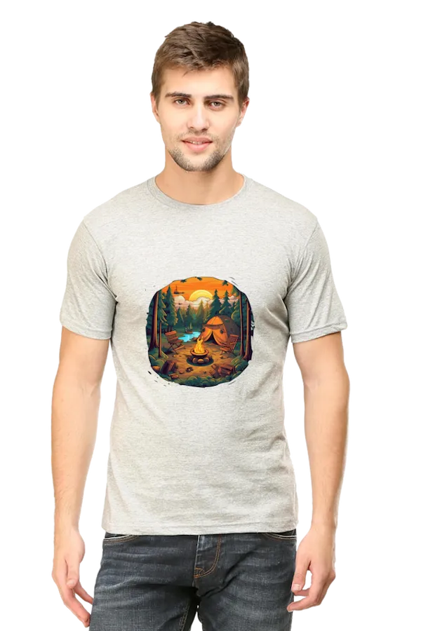 Men's Camping V1 Classic Crew T-Shirt