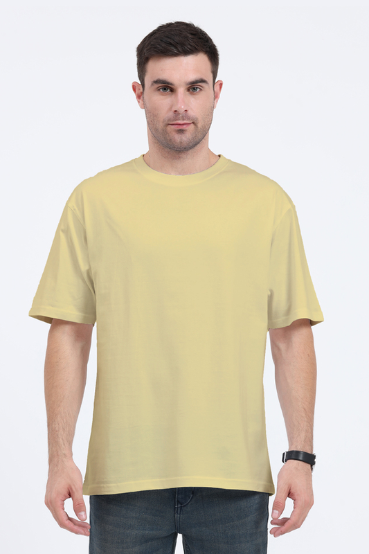 Men's Oversized Plain T-Shirt