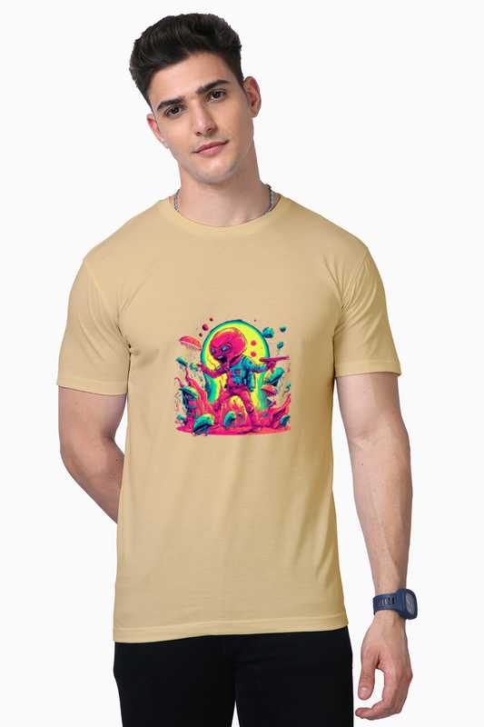 Men's Supima Alien Attack V3 T-Shirt