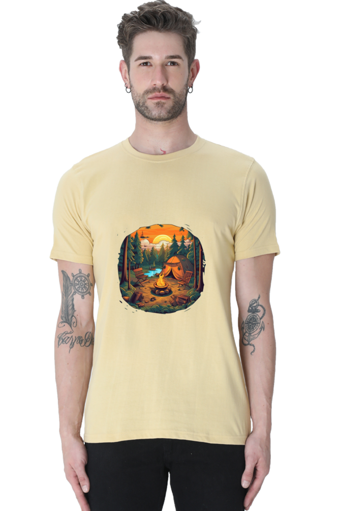 Men's Camping V1 Classic Crew T-Shirt