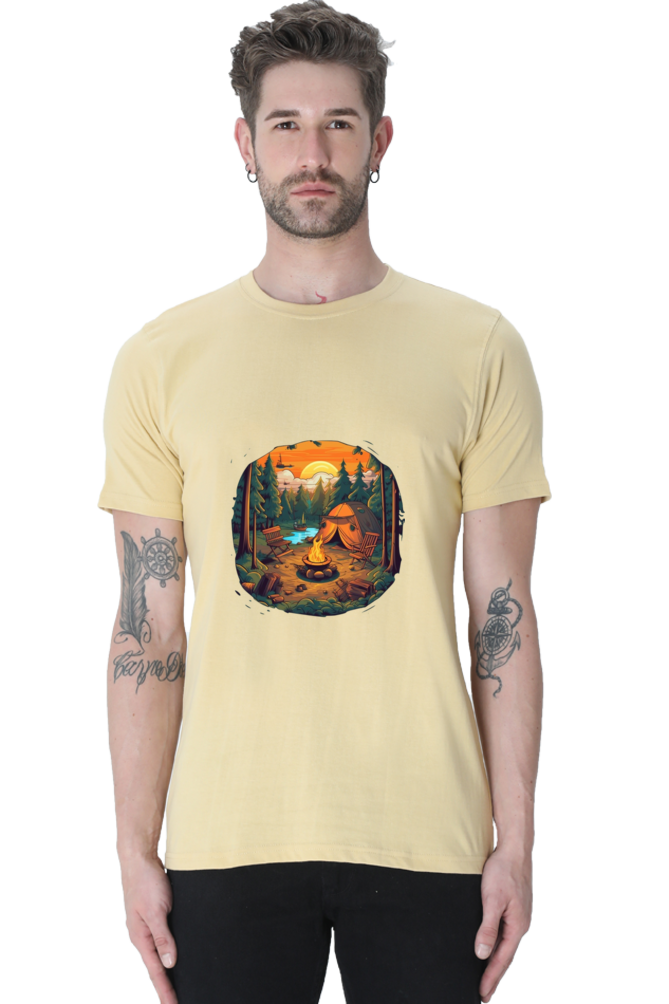 Men's Camping V1 Classic Crew T-Shirt