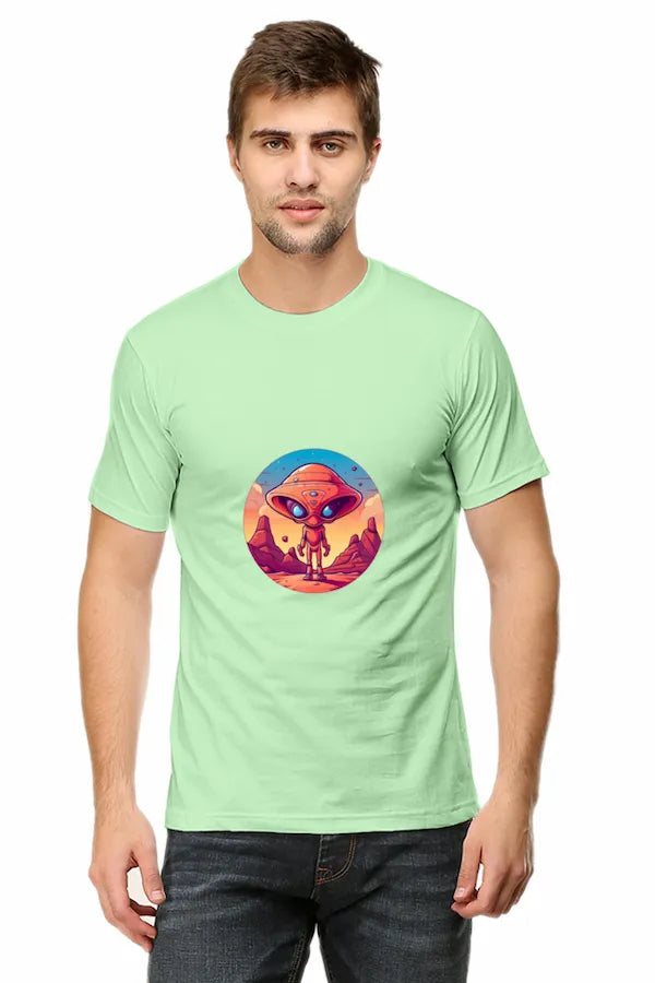 Men's Alien Kid V1 Classic Crew T-Shirt