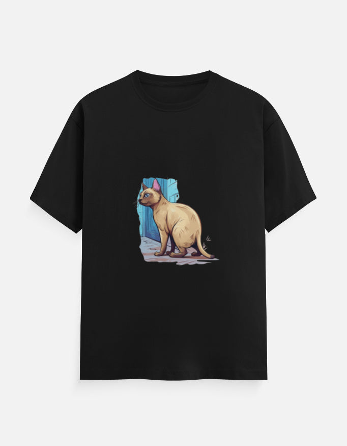 Men's Feline Burmese Classic Crew T-Shirt
