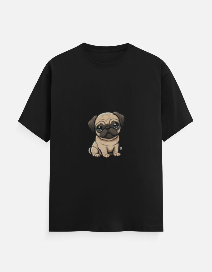 Men's Dog Pug V2 Classic Crew T-Shirt