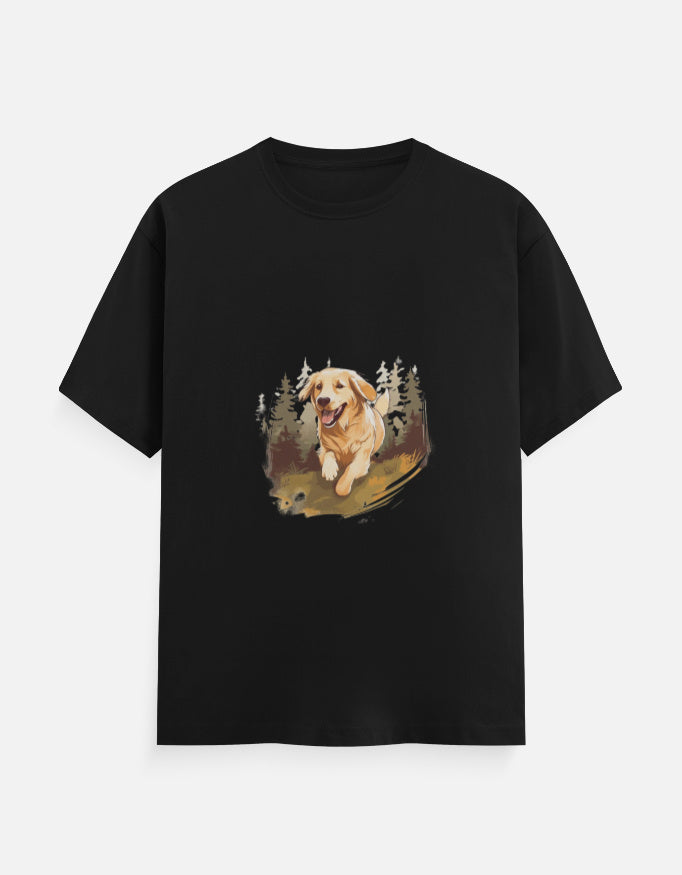 Men's Dog Golden V2 Classic Crew T-Shirt