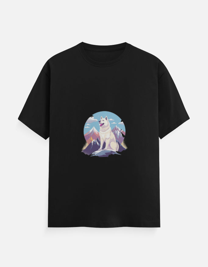 Men's Dog Husky V2 Classic Crew T-Shirt