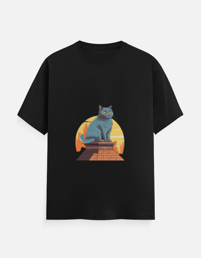 Men's Feline British Classic Crew T-Shirt