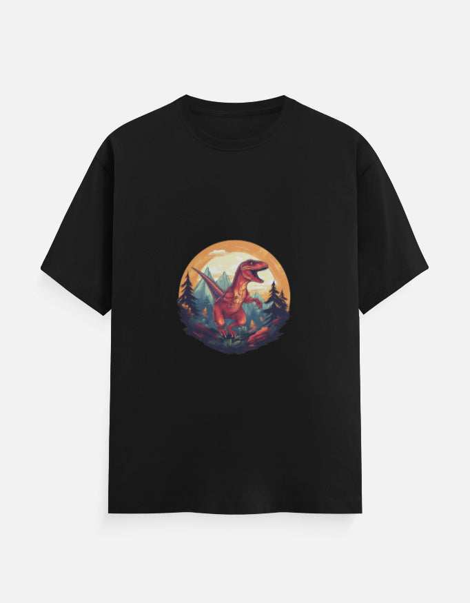 Men's Extinct Velociraptor V3 Classic Crew T-Shirt