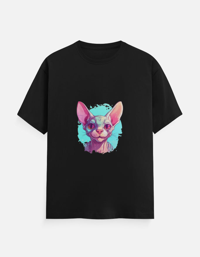 Men's Feline Sphynx Classic Crew T-Shirt