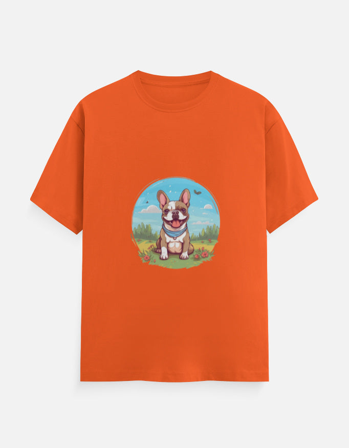 Men's Dog French V3 Classic Crew T-Shirt