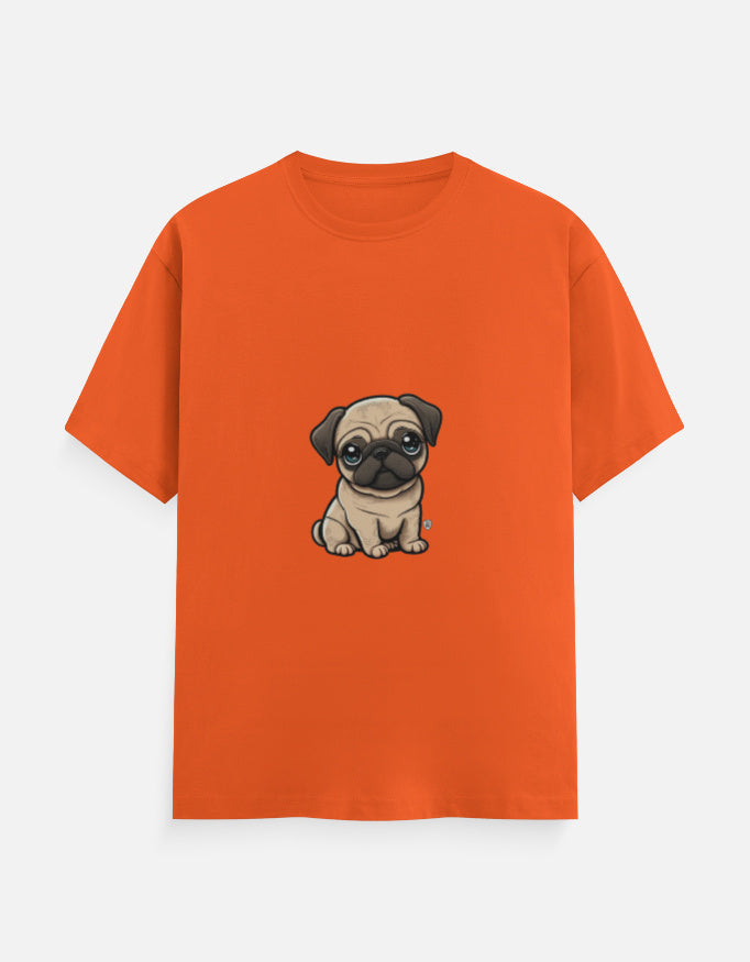 Men's Dog Pug V2 Classic Crew T-Shirt