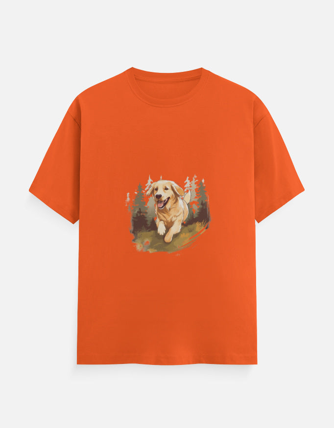 Men's Dog Golden V2 Classic Crew T-Shirt
