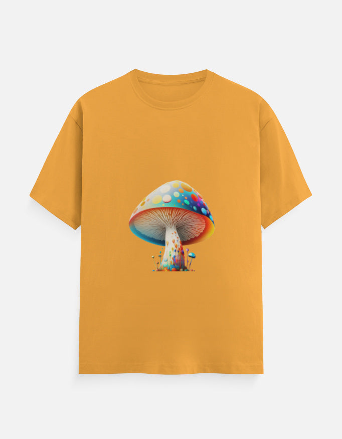 Men's Funky Mushroom Classic Crew T-Shirt