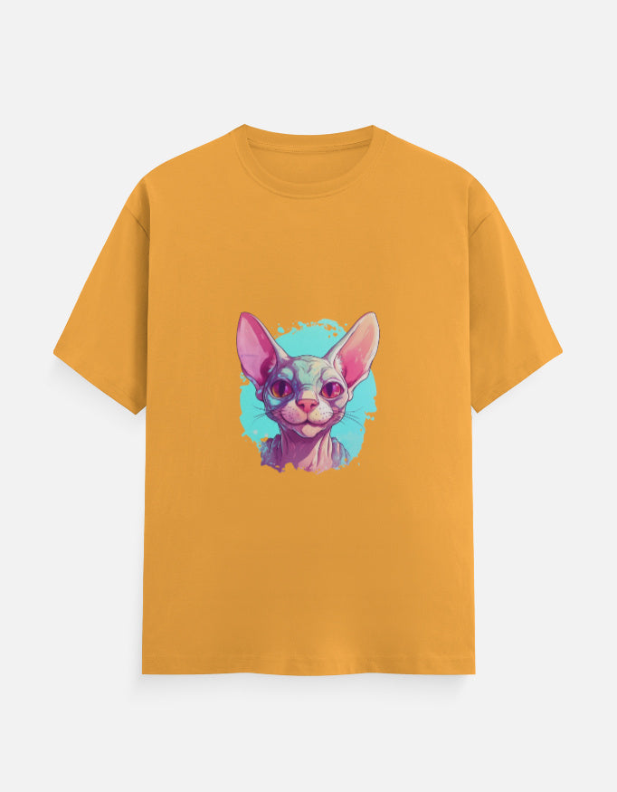 Men's Feline Sphynx Classic Crew T-Shirt
