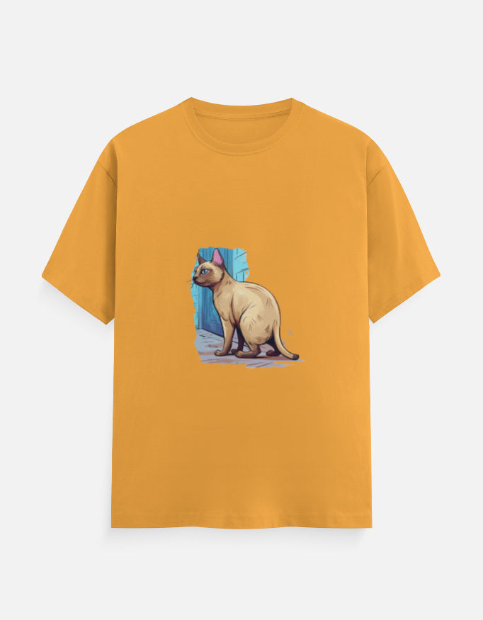Men's Feline Burmese Classic Crew T-Shirt