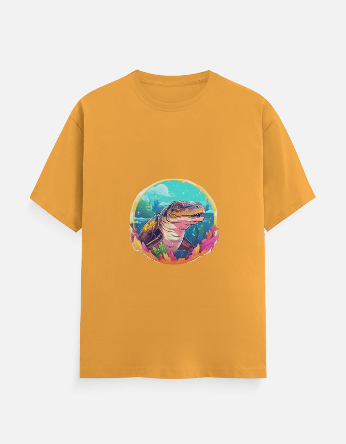 Men's Extinct Mausosaurus Classic Crew T-Shirt