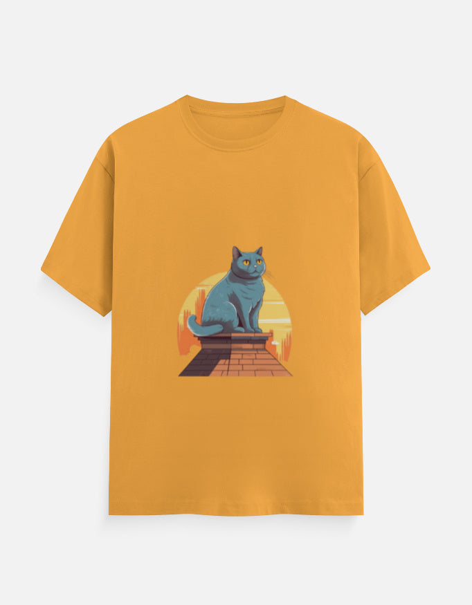 Men's Feline British Classic Crew T-Shirt