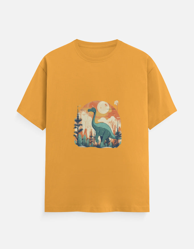 Men's Extinct Diplocaurus Classic Crew T-Shirt