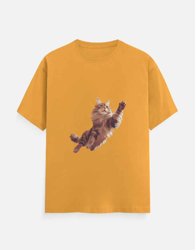 Men's Feline Maincoon V2 Classic Crew T-Shirt