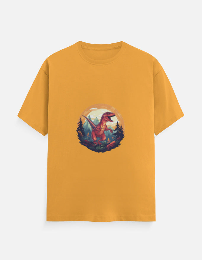 Men's Extinct Velociraptor V3 Classic Crew T-Shirt