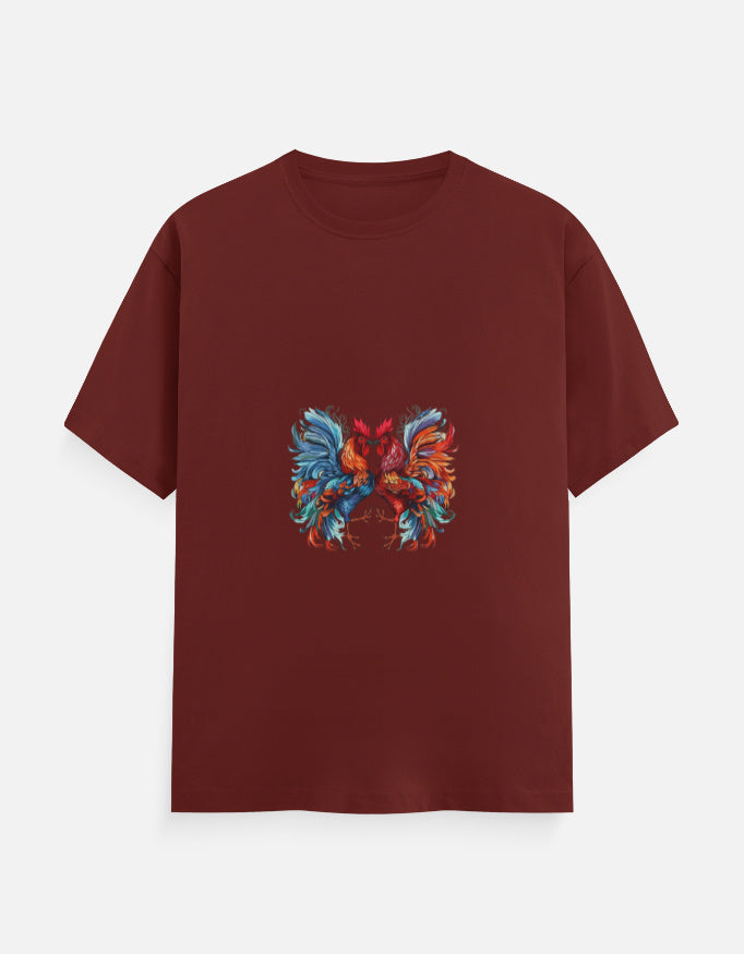 Men's Desi Rooster Classic Crew T-Shirt