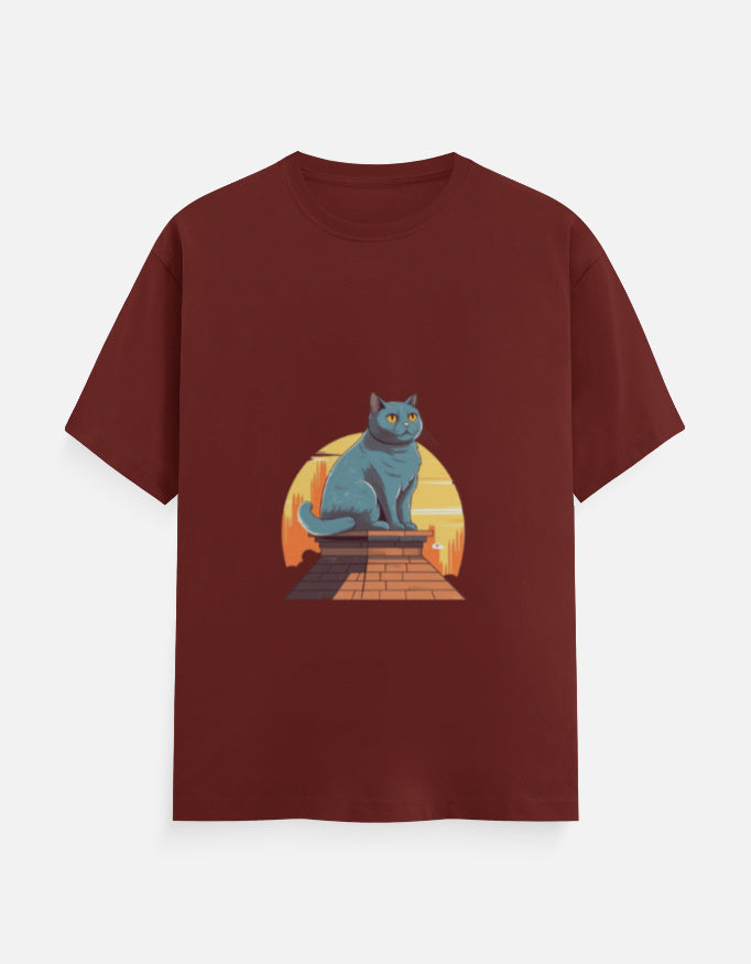 Men's Feline British Classic Crew T-Shirt