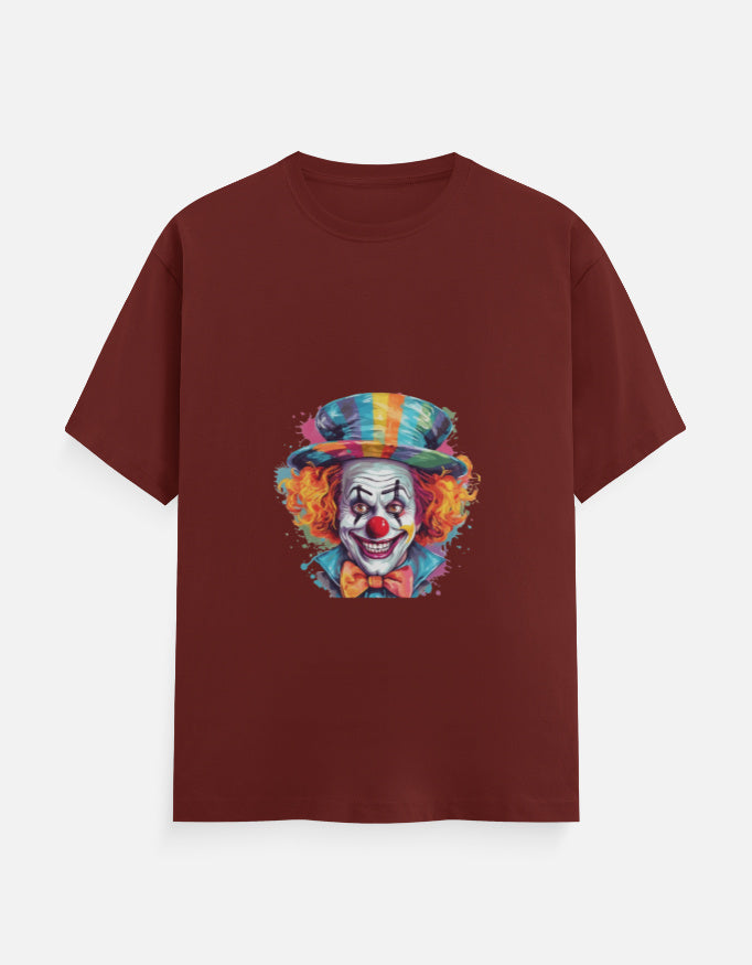 Men's Funky Clown Classic Crew T-Shirt