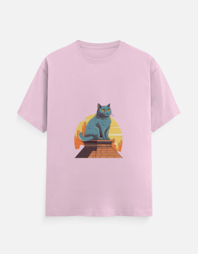 Men's Feline British Classic Crew T-Shirt